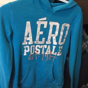 An Aeropostale sweatshirt